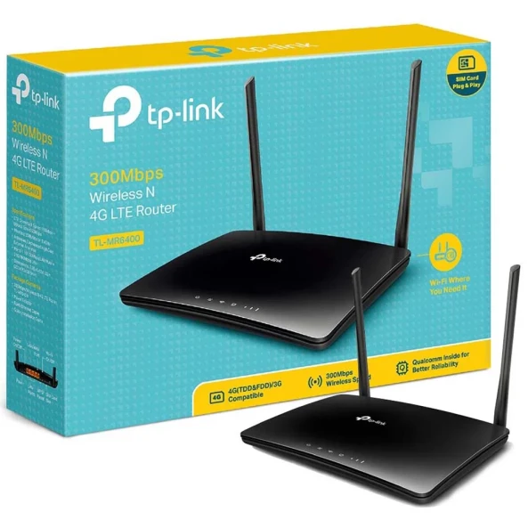 TP-Link TL-MR6400 300 Mbps Wireless N 4G LTE Router