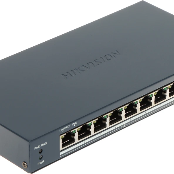 Hikvision 8  Gigabit PoE &  2 Gigabit RJ45 port Managed Switch  - DS-3E1510P-EI/M