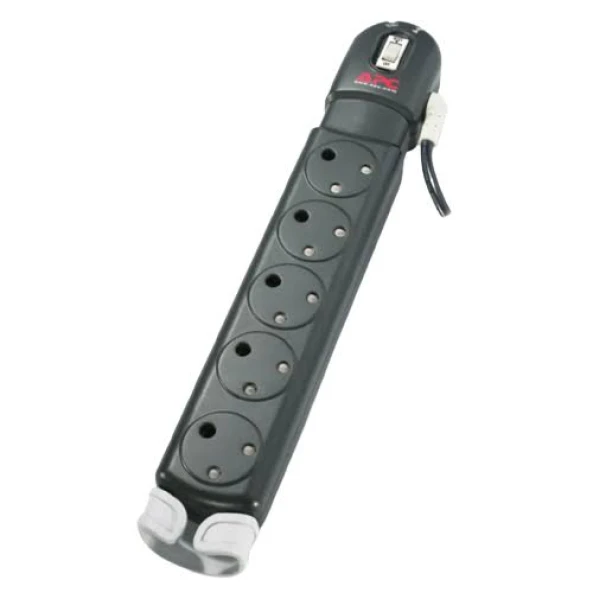 APC Surge Protector ,5 Way Power Outlet Round APC5WR