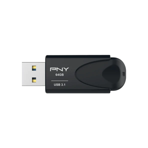 PNY Attached 4 64GB USB 3.1 Portable Flash Drive