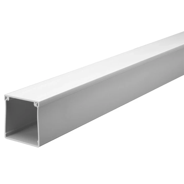 Plain Trunking 50x50mm PVC