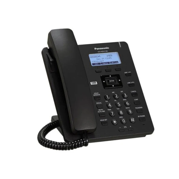 Panasonic SIP telephone - 2 SIP KX-HDV130SX