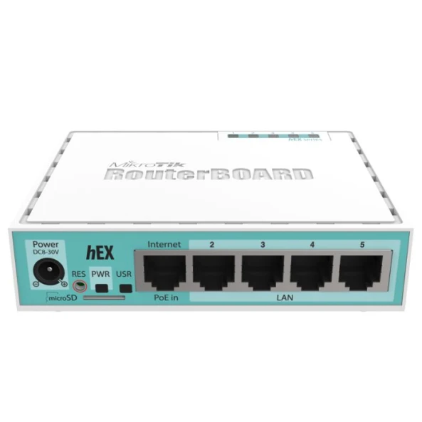 Mikrotik hEX 5 Port Gigabit Router RB750Gr3