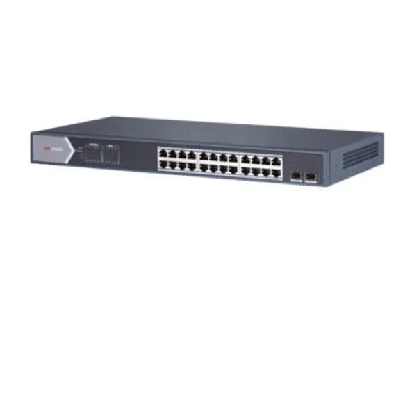 Hikvision Managed 24-Port Gigabit Ethernet 2SFP Switch PoE DS-3E1526P-SI