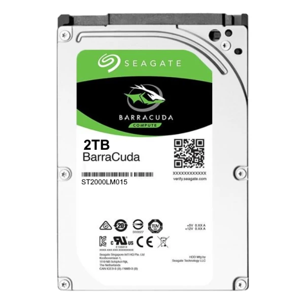 Seagate 2.5" PC Harddrive Sata 2TB