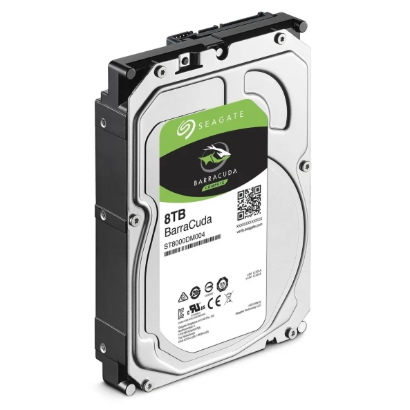 8TB Seagate Barracuda 3.5-inch SATA III 5400rpm 6GB Internal Hard Drive