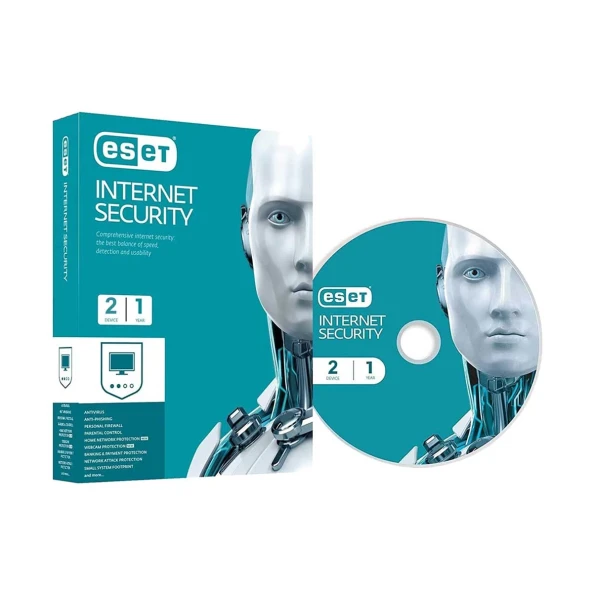 ESET Nod32 Internet Security 2 User 1 Year