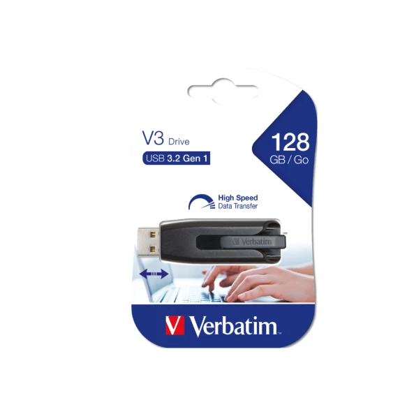 Flash Drive 128gb Verbatim V3 usb 3.2gen1