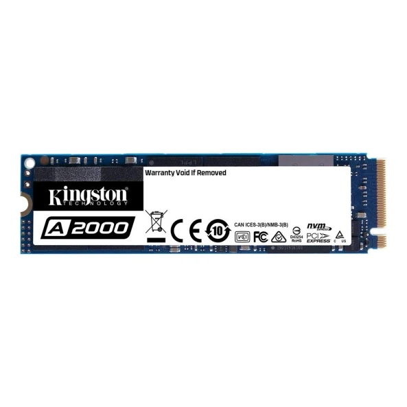 Kingston 1TB A2000 M.2 2280 Nvme Internal SSD PCIe Up to 2000MB/S