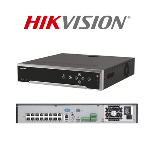 Hikvision  16Ch 1.5U 4HDD 16 PoE 4K NVR DS-7716NI-K4-16P