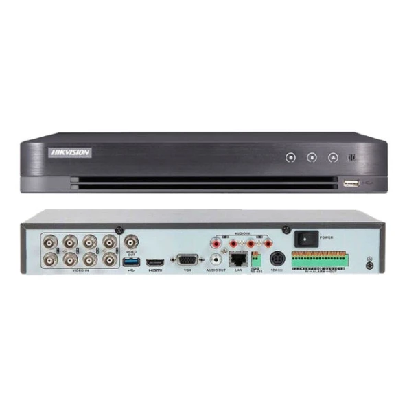 Hikvision 8ch 5MP 1U H.265 AcuSense DVR  IDS-7208HUHI-M1-S