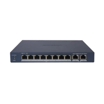 Hikvision 8  Gigabit PoE &  2 Gigabit RJ45 port Managed Switch  - DS-3E1510P-EI/M