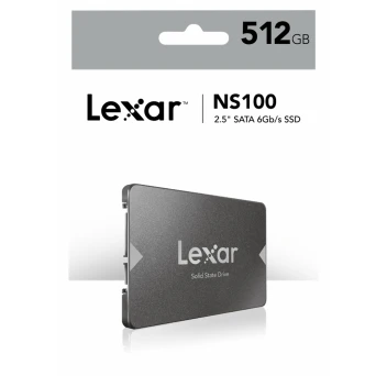 Lexar SSD 512GB NS100 Internal Solid State Drive 2.5" SATA III 550MB/s