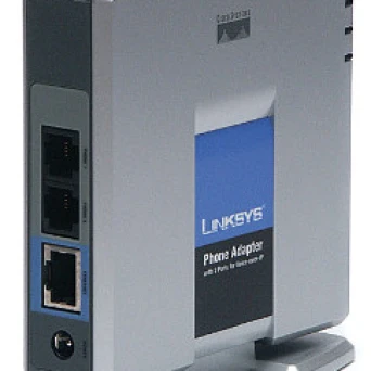 Linksys Internet Phone Adapter with 2 Ports for Voice-over-IP